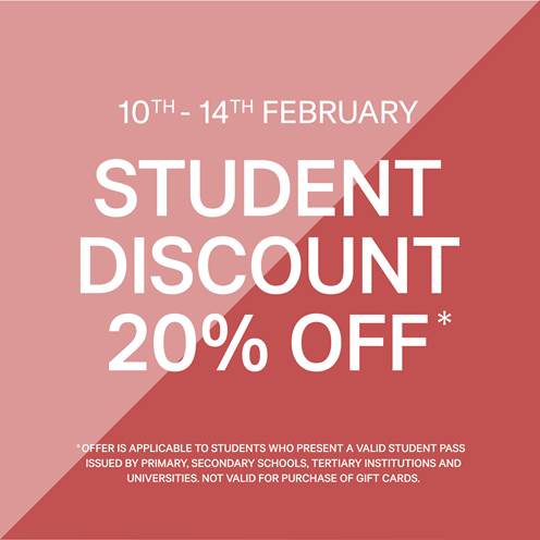 H&M Is Having Student Discounts Till V-Day! –