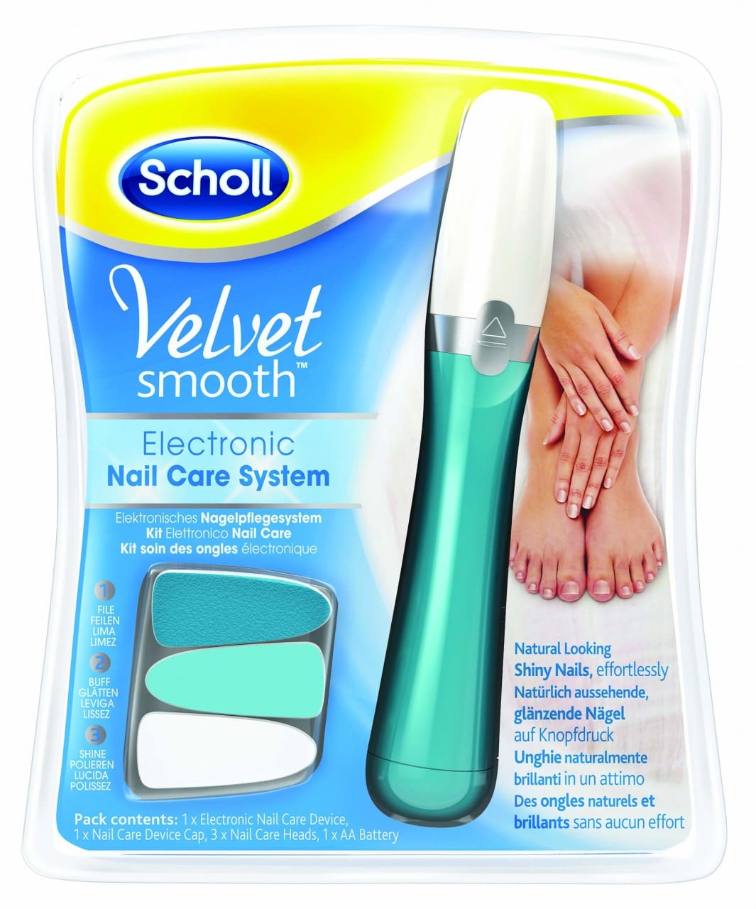 Post maag Actie Healthy Nails At Home With Scholl's Velvet Smooth Electronic Nail Care  System – Lipstiq.com