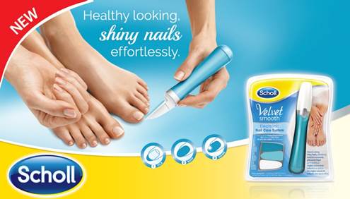 Healthy Nails At Home With Scholl S Velvet Smooth Electronic Nail Care System Lipstiq Com