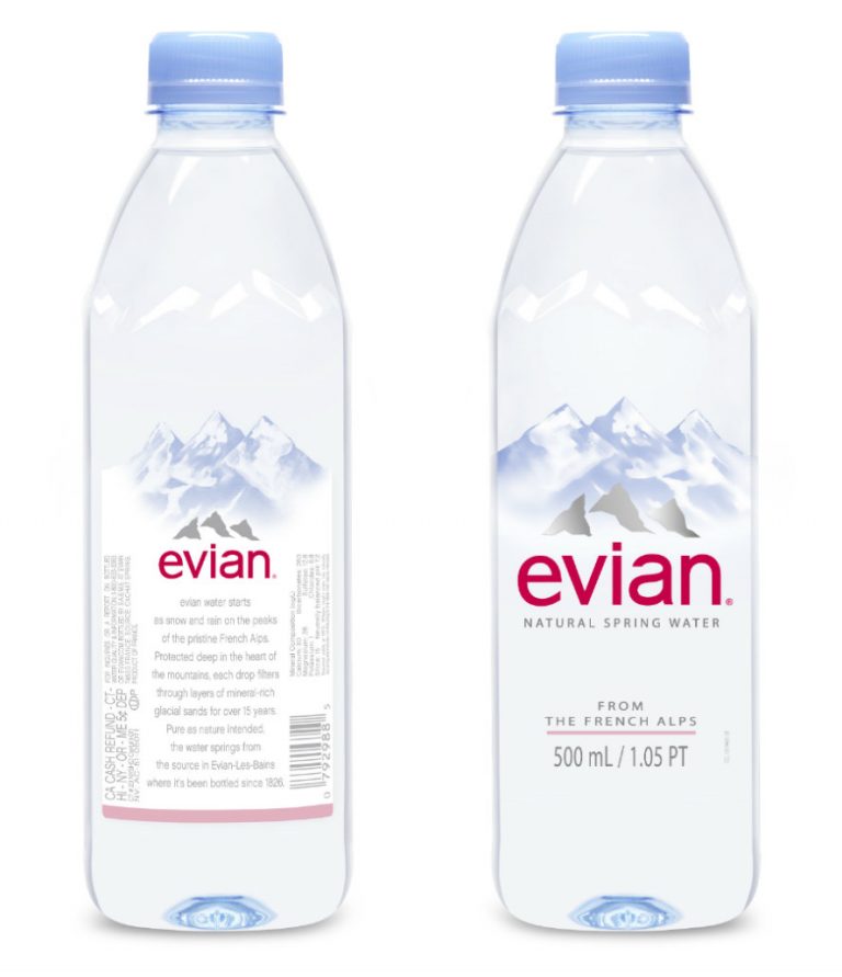 evian® Bottles Get An Exquisite Revamp