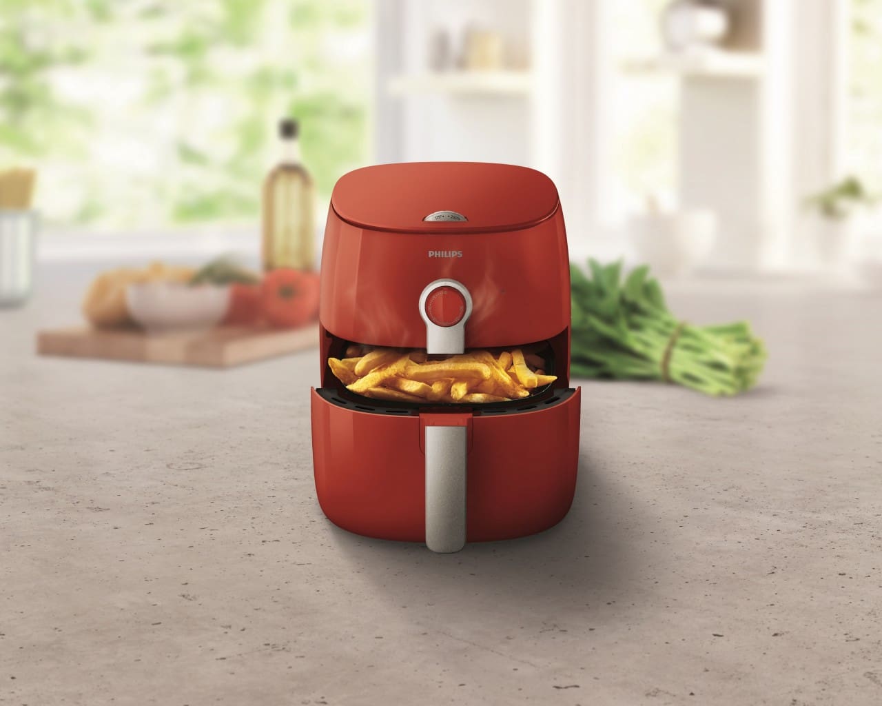 HD9623 Philips Airfryer Red 2
