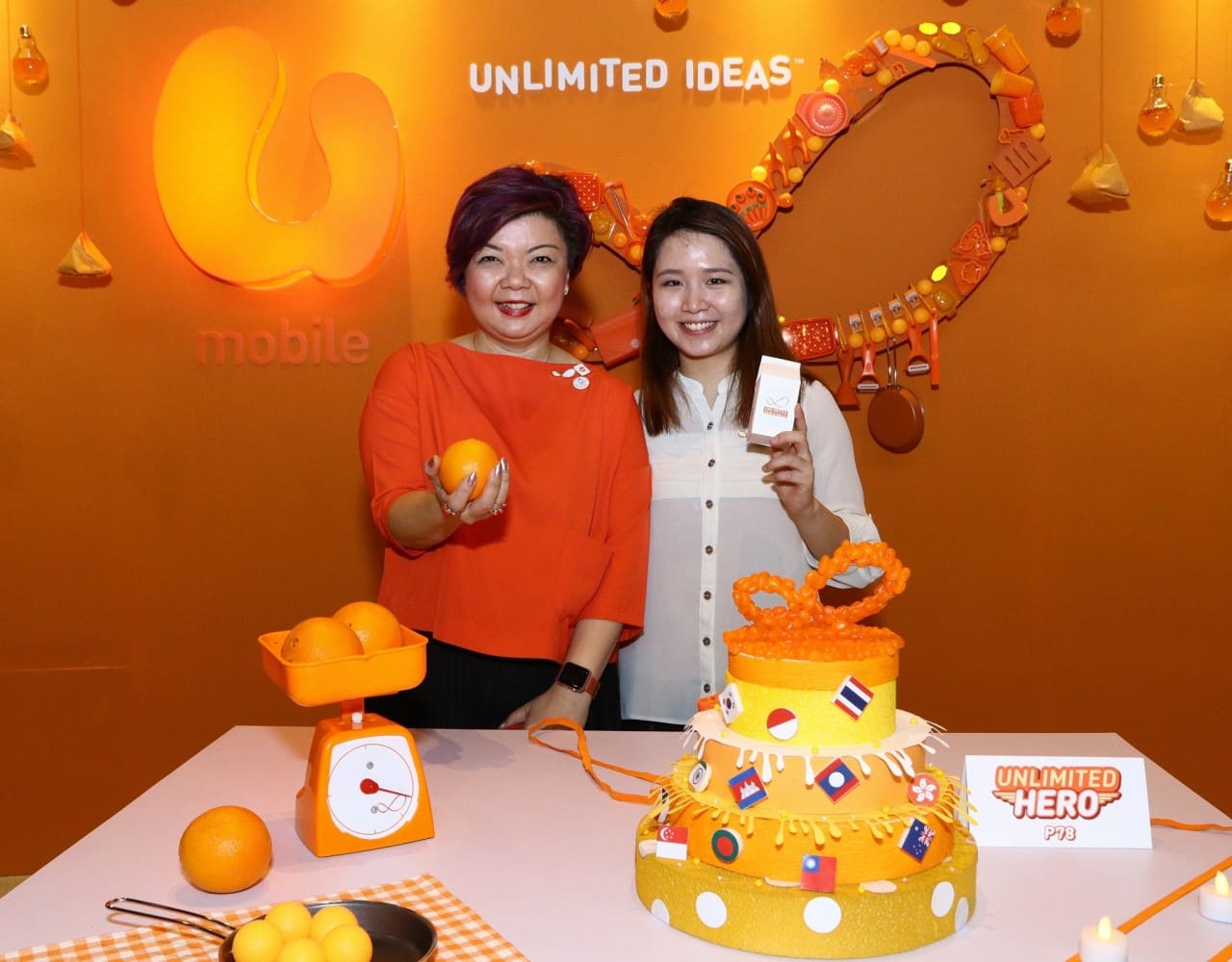 Picture 1 Jasmine Lee and Eunice Martin at Unlimited Hero P78 Launch and Unlimited Ideas Creative Showcase Final