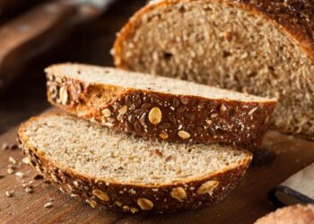 Organic Homemade Whole Wheat Bread Ready to Eat