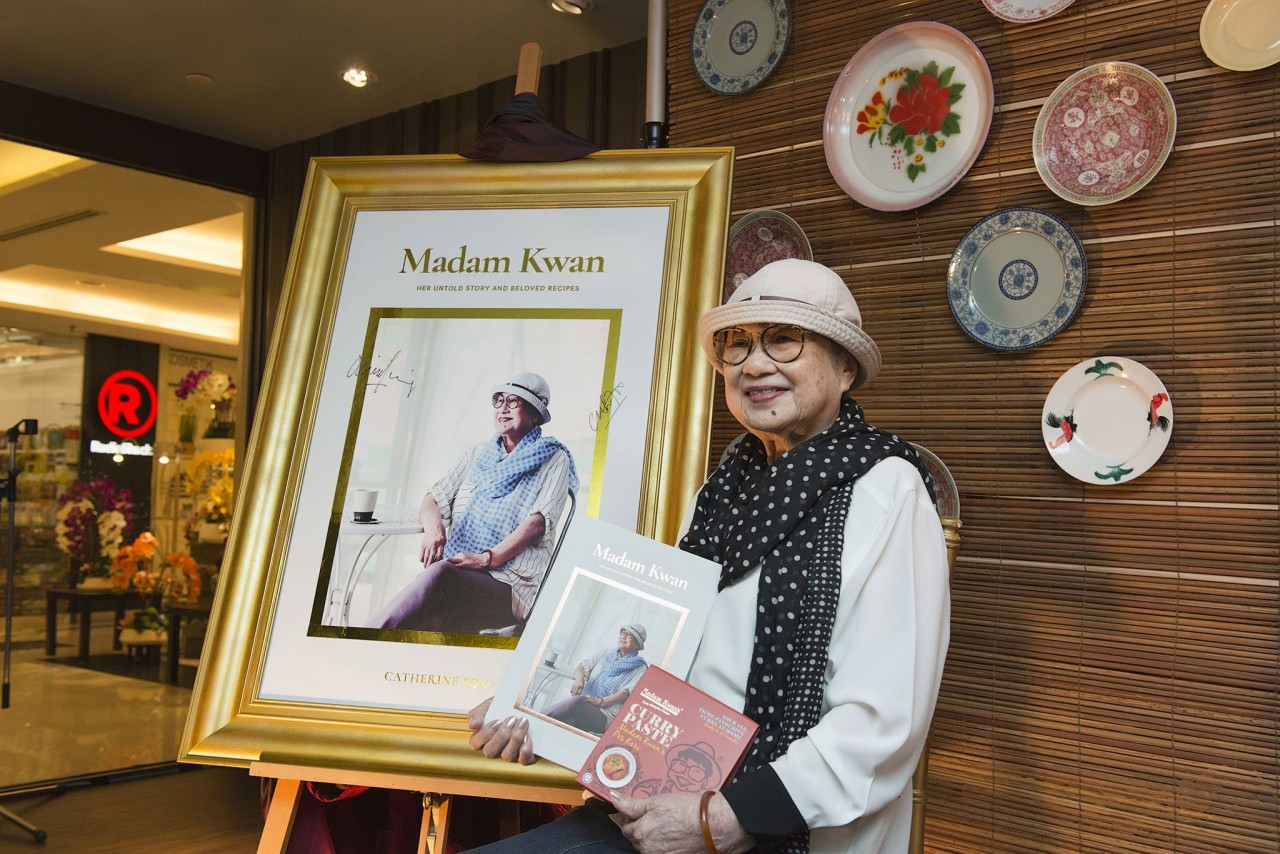 Madam Kwan at the Launch of Her Untold Story and Beloved Recipes Book copy 1