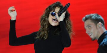 Selena Gomez performing here in Malaysia back in July while remaining covered up. Photo: PR Worldwide