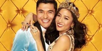 Constance Wu and Henry Golding photographed by Ruven Afanador on October 21, 2017 at Quixote studios in LA, CA for the film Crazy Rich Asians.Stylist:†Hayley Atkin/The Wall Group; Wuís Hair: Mark Townsend/Dove Hair Care; Makeup: Molly Greenwald/Giorgio Armani/The Wall Group; Goldingís Groomer: Jhizet Panosian/Baxter of California/Forward Artists; Manicurist Ashlie Johnson/Chanel Le Vernis/The Wall Group; Set Design: Charlotte Malmlof; Producer: Kim Lansill; Wuís Dress: Alice & Olivia; Shoes: Jimmy Choo; Crown: H.Crowne; Jewelry: Anabela Chan; Goldingís Blazer: Zara; Shirt And Pants: Dolce & Gabbana; Shoes: Cesare Paciotti
