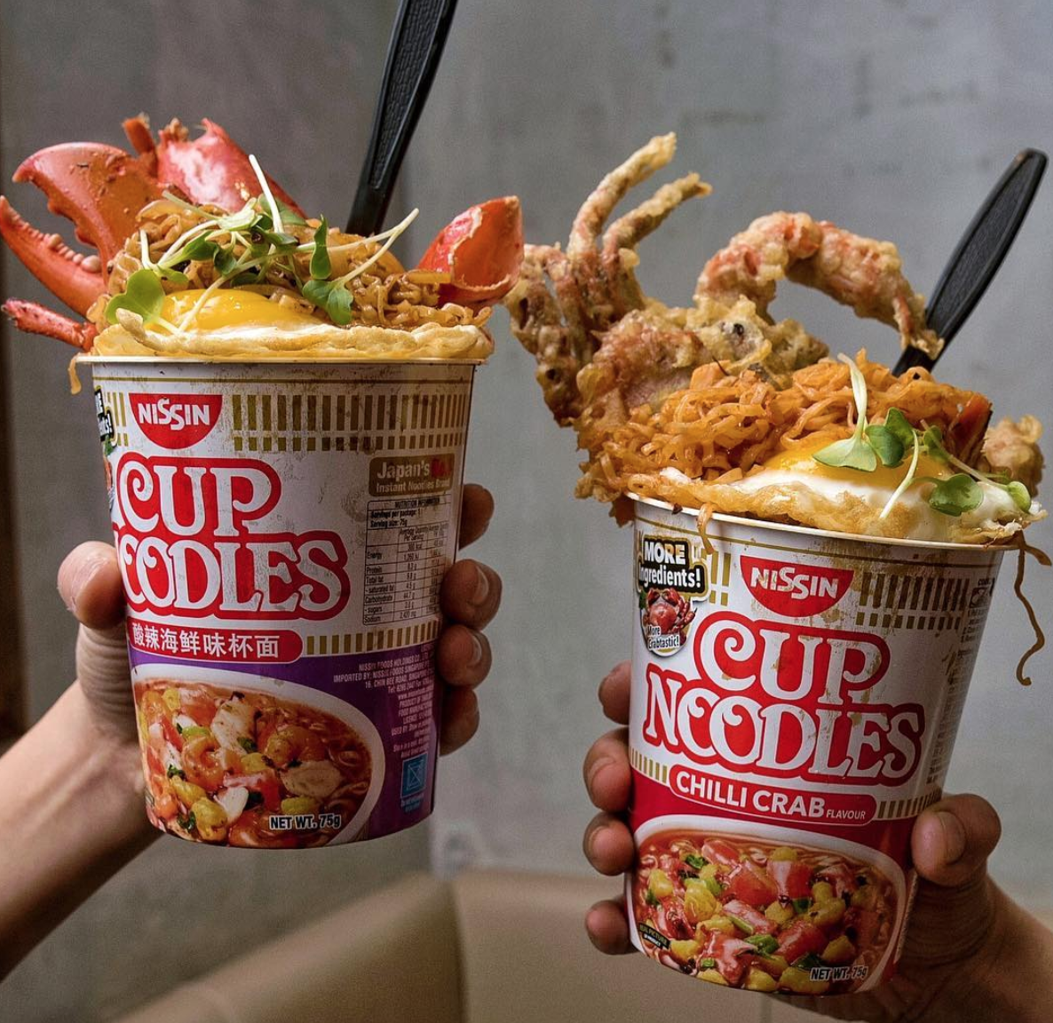 Wow, This Japanese Restaurant In Singapore Sells Cup Noodles With