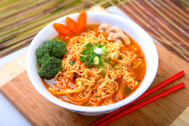 "Spicy Ramen, Korean Noodles"