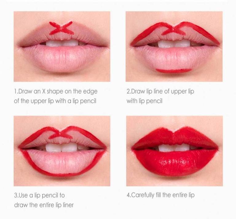 How To Draw Lipstick On Lips Lipstutorial Org