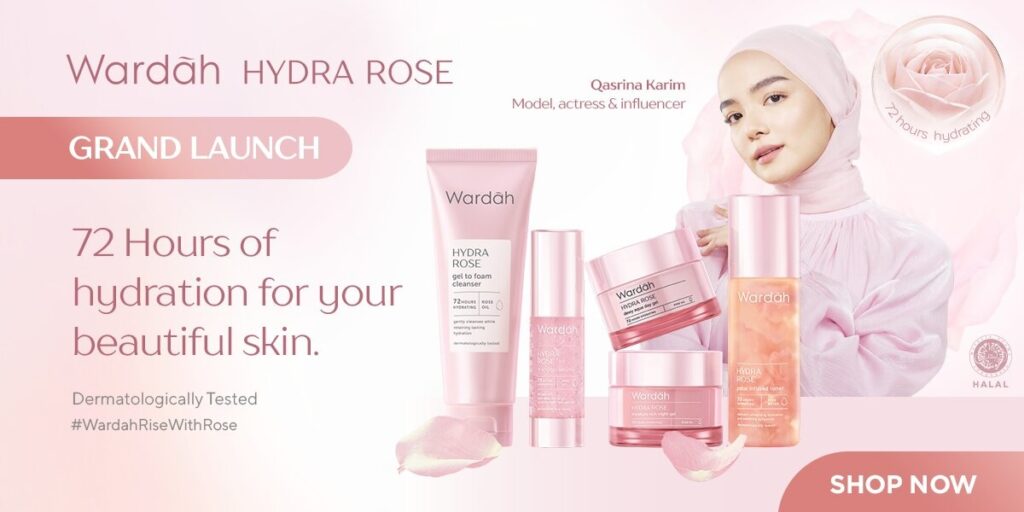 Wardah Hydra Rose Launch