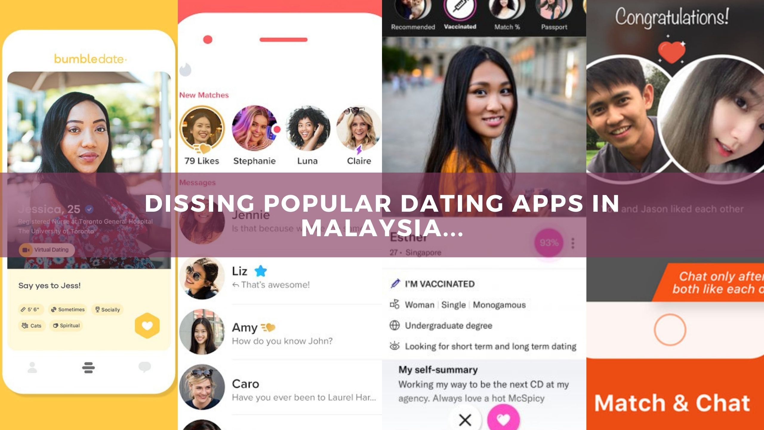 I, CLAUDIA: Dissing Popular Dating Apps In Malaysia Cause I Have A LOT To  Say... – Lipstiq.com