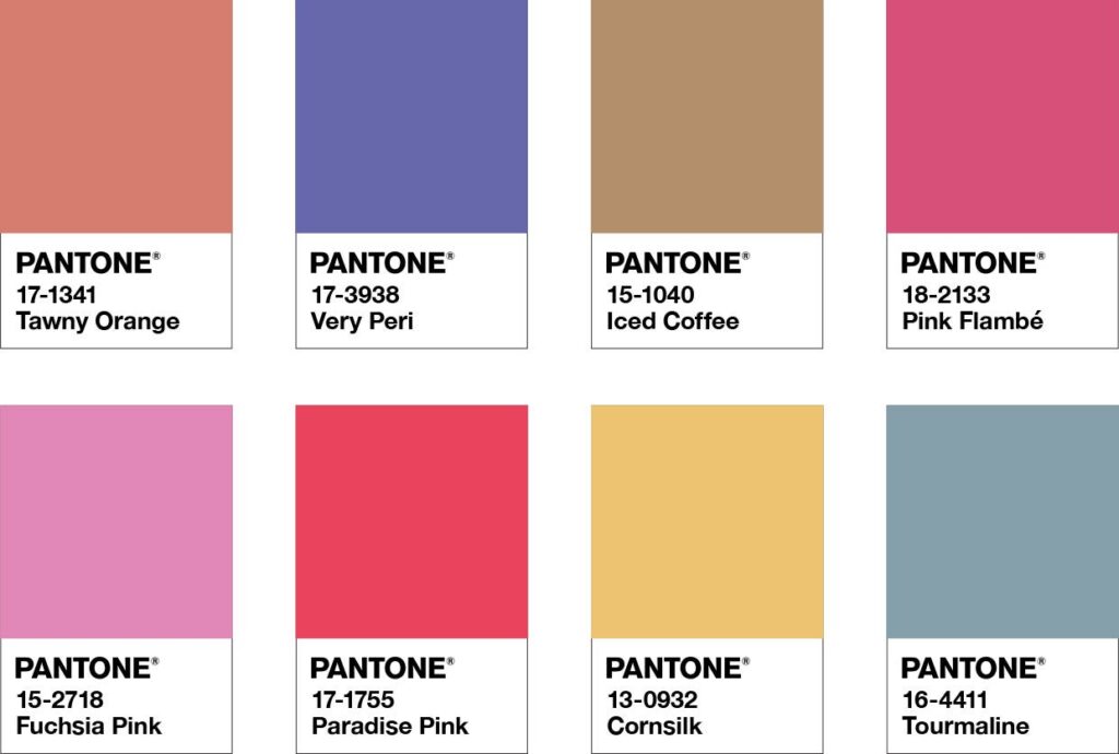 pantone color of the year 2022 palette amusements