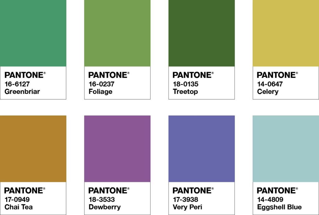 pantone color of the year 2022 palette wellspring