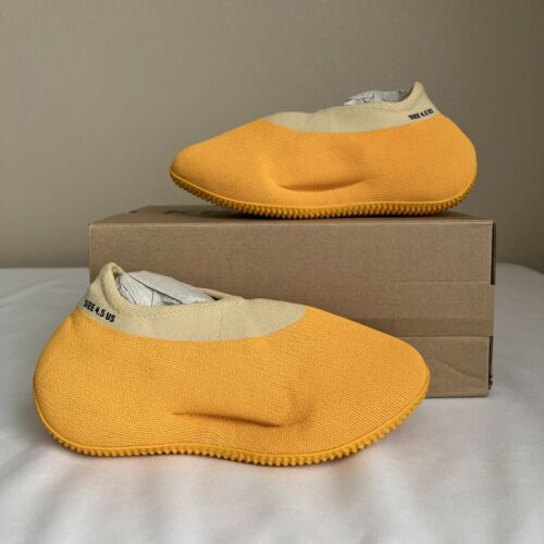 Adidas Yeezy Knit Rnr Runner sulfur Gw5353 Size 4 5 Rnnr Free Shipping