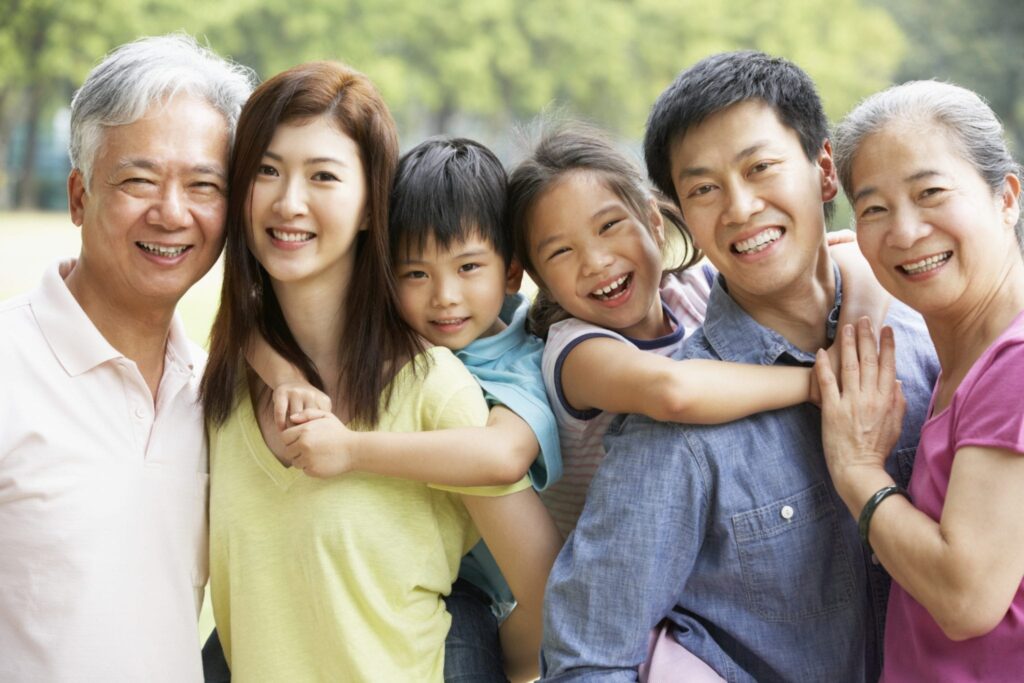 asian american family