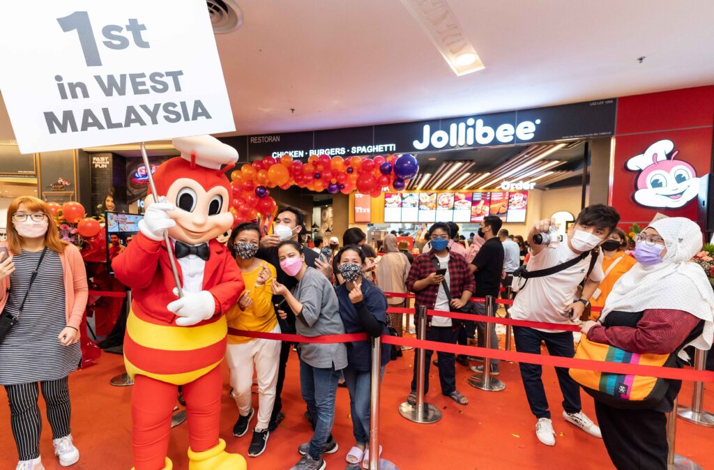 Jollibee Opening Mascot with Queue 11zon