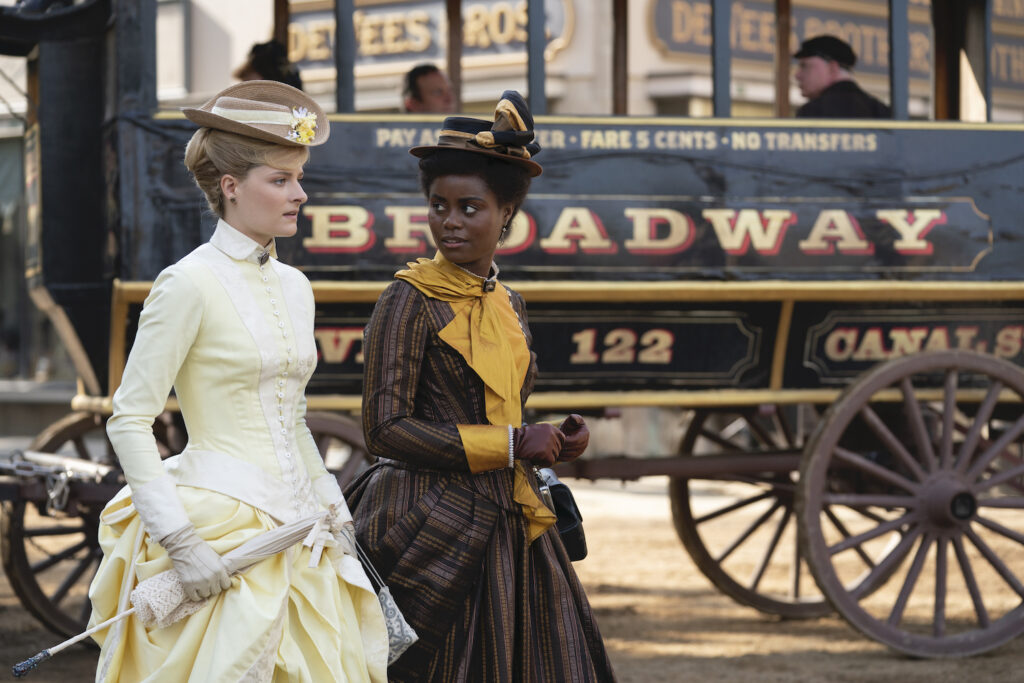 HBO GO The Gilded Age Louisa Jacobson and Denee Benton