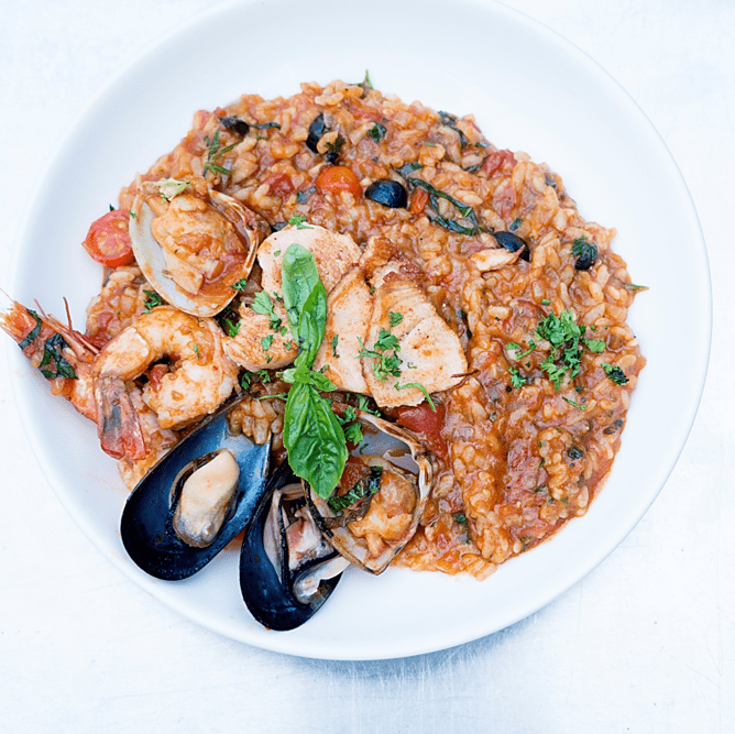 Seafood Paella