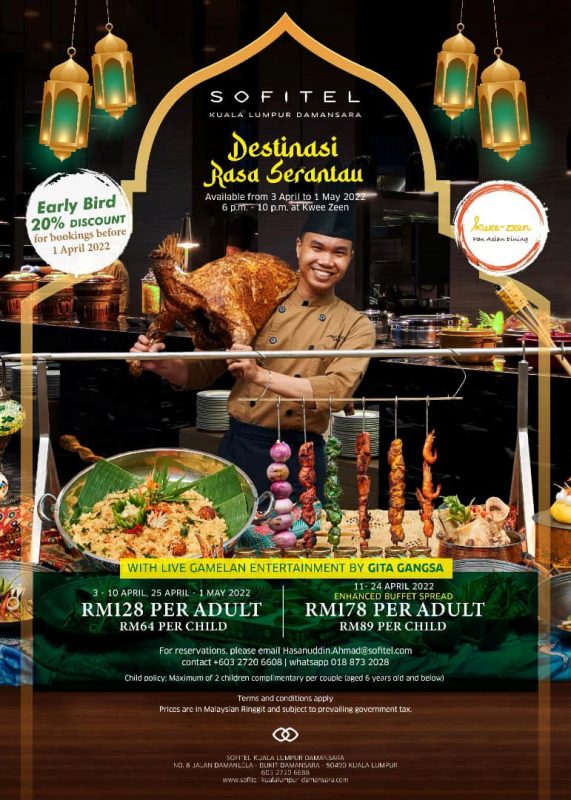 Ramadhan early bird 2022 buffet 10 Hotel