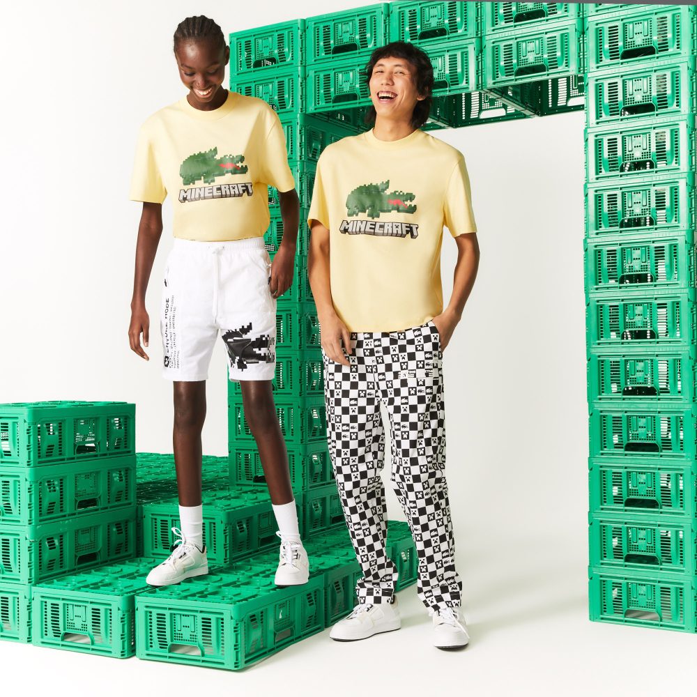 They've Got Game: Lacoste x Minecraft Launch Playful Collection