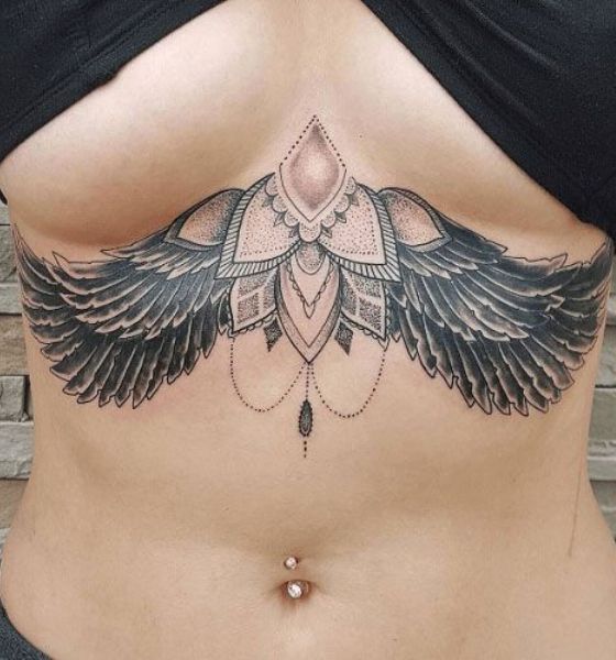 40 Fascinating Sternum Tattoo Designs and Ideas – Tattoo for a week