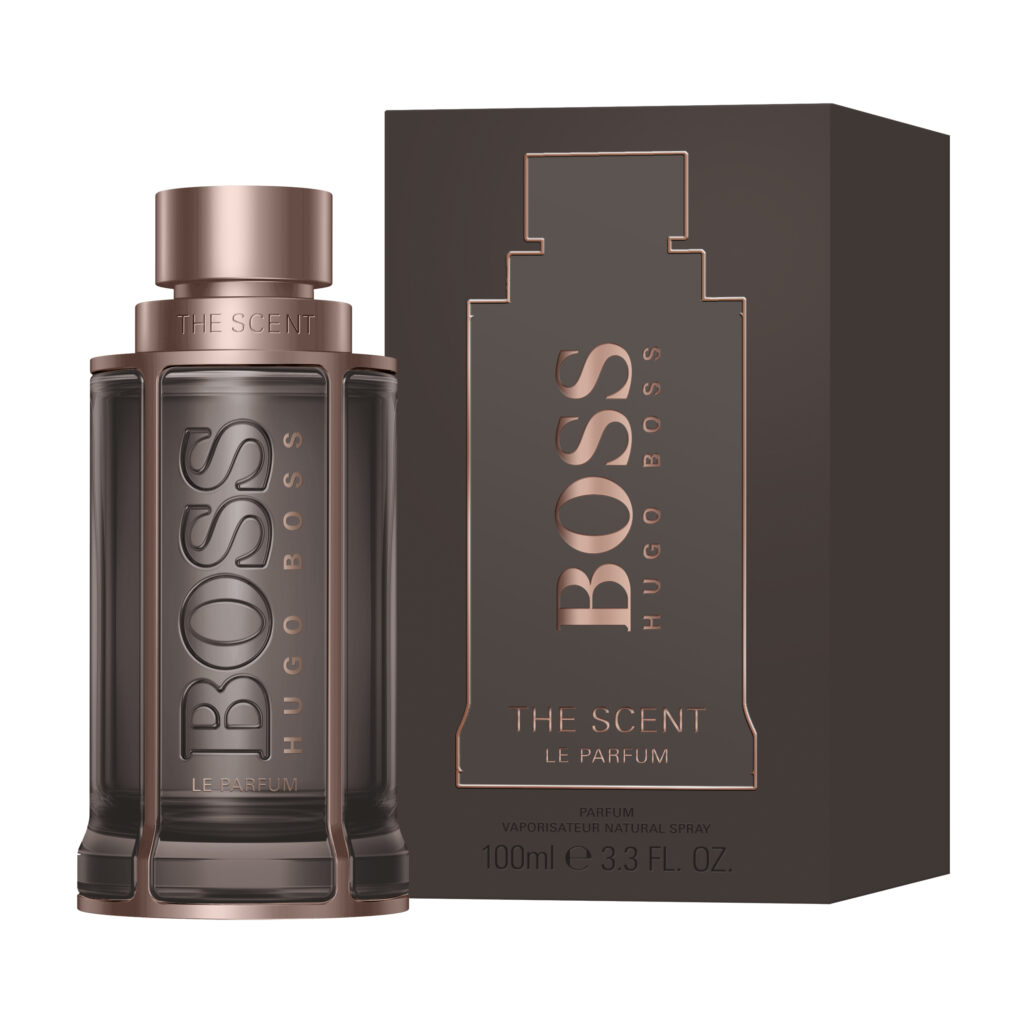 Hugo Boss The Scent Le Parfum For Him 100ml Flacon and Carton Shot