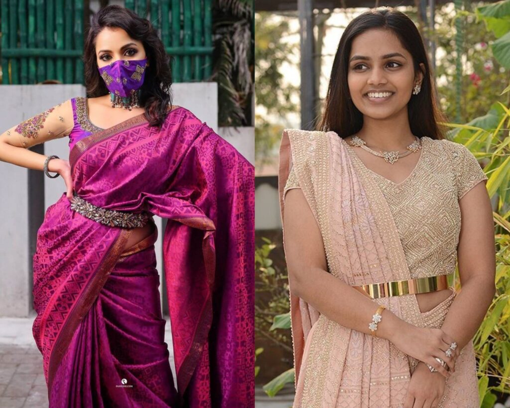How To Drape and Style Sarees Differently, Sarees Reimagined