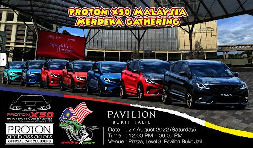 3. Proton X50 Car Gathering