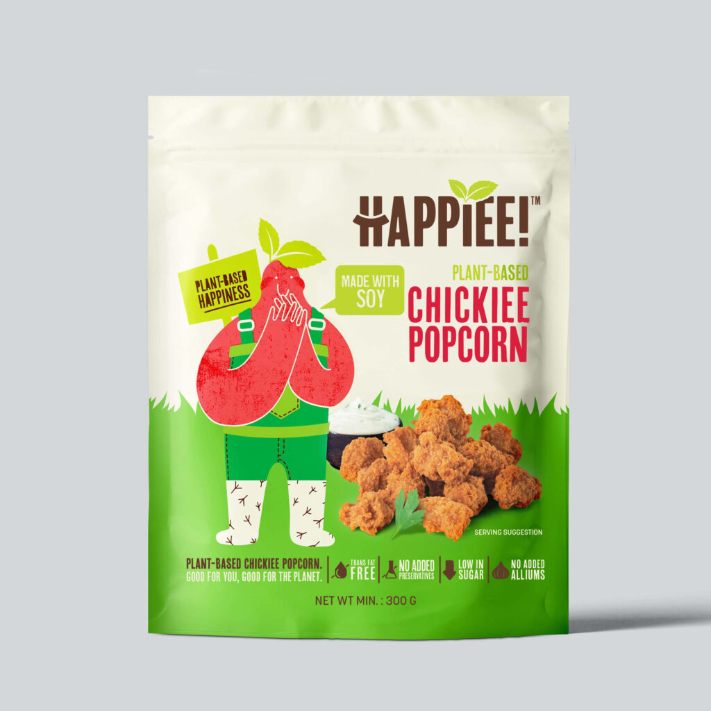 HAPPIEE™ Chickiee Popcorn Front