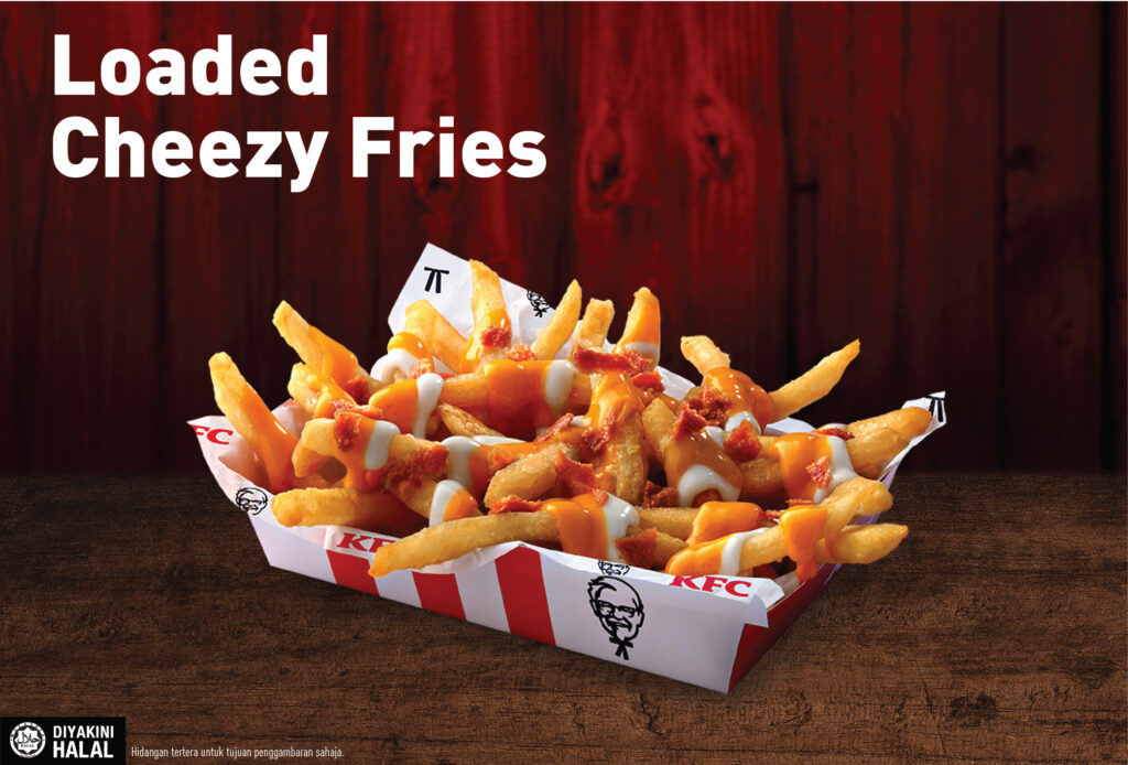 KFC Loaded Cheezy Fries