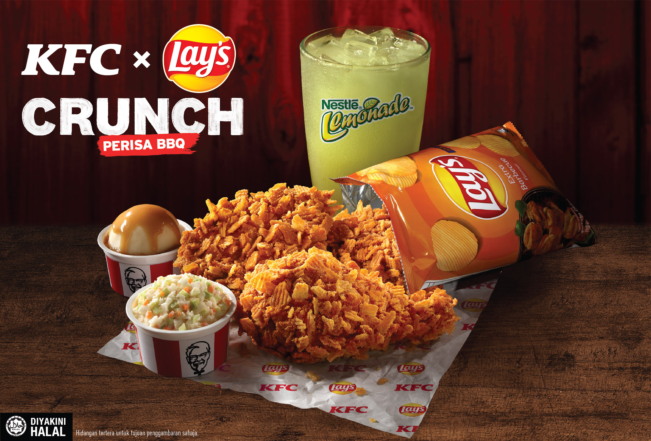 KFC x Lay's Crunch 3-pcs Combo