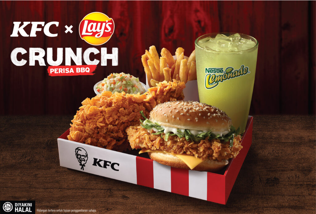 KFC x Lay's Crunch Box Meal