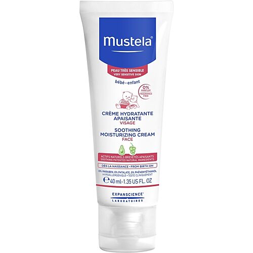 mustela soothing moisturising cream 40ml