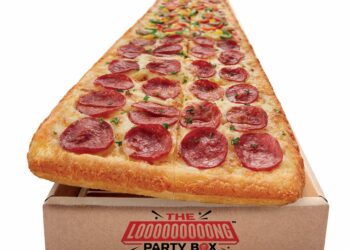 Pizza Hut Long Party Box Pizza