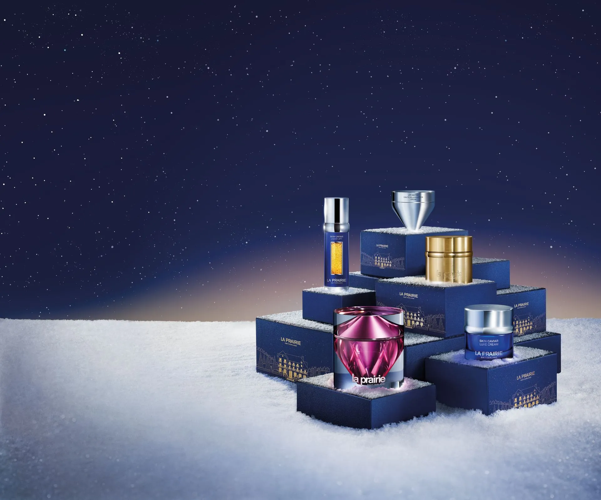 la prairie サンプルセット ギフトボックス付き La Prairie Drops Festive Gift Sets & 