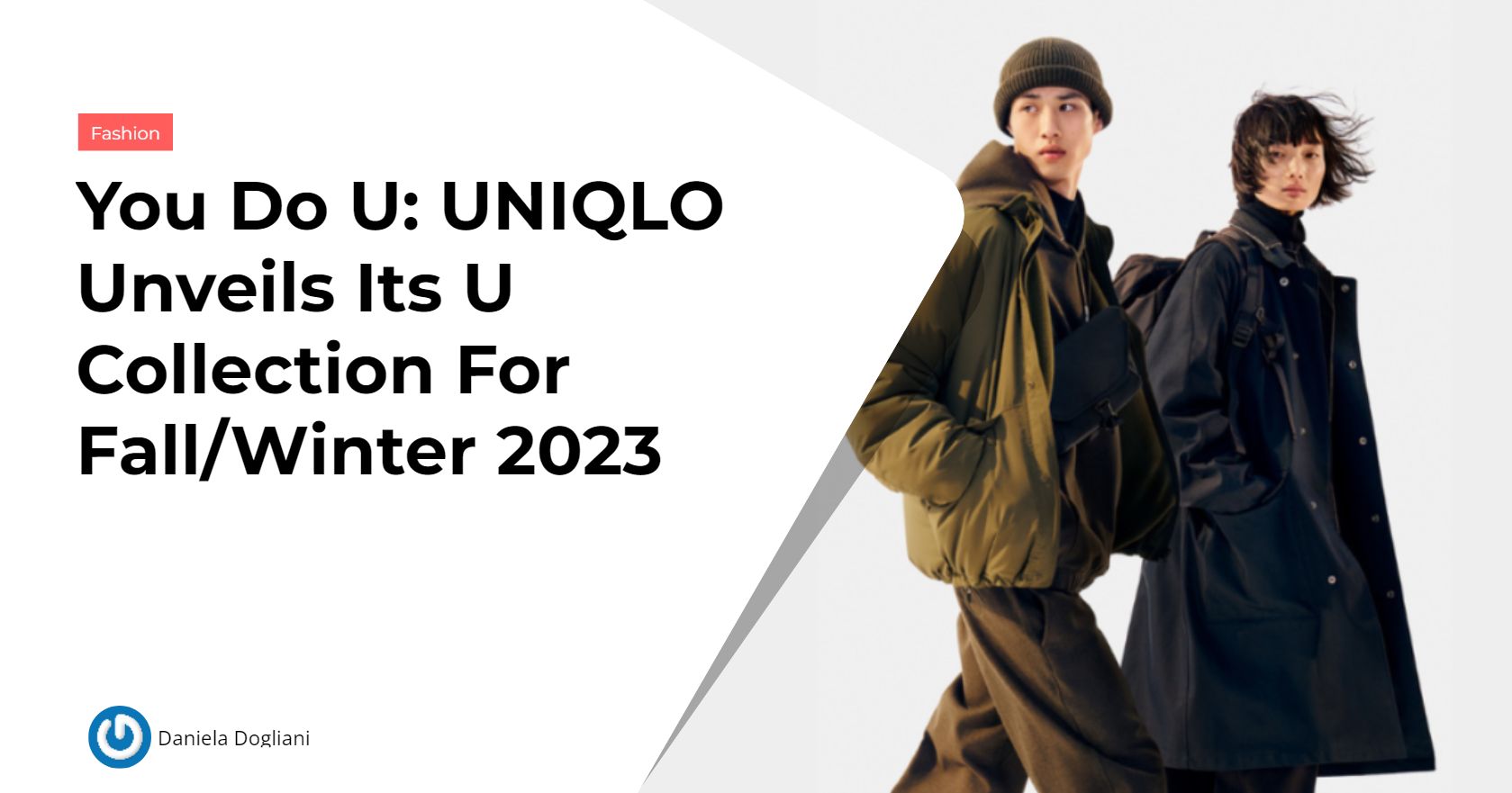 You Do U UNIQLO Unveils Its U Collection For Fall/Winter 2023